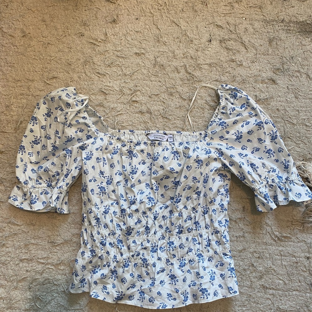 & Other Stories Floral Blouse